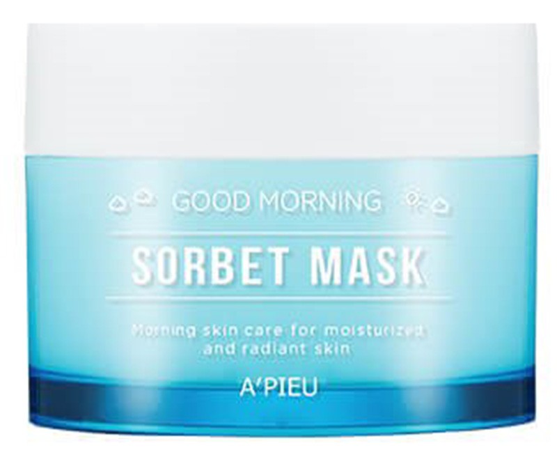 Утренняя увлажняющая маска-сорбет для лица A'Pieu Good Morning Sorbet Mask
Утренняя увлажняющая маска-сорбет для лица A'Pieu Good Morning Sorbet Mask