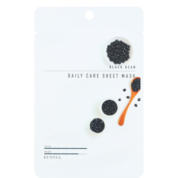 Тканевая маска для лица с экстрактом черных бобов Eunyul Black Bean Daily Care Sheet Mask, 22g
Тканевая маска для лица с экстрактом черных бобов Eunyul Black Bean Daily Care Sheet Mask, 22g