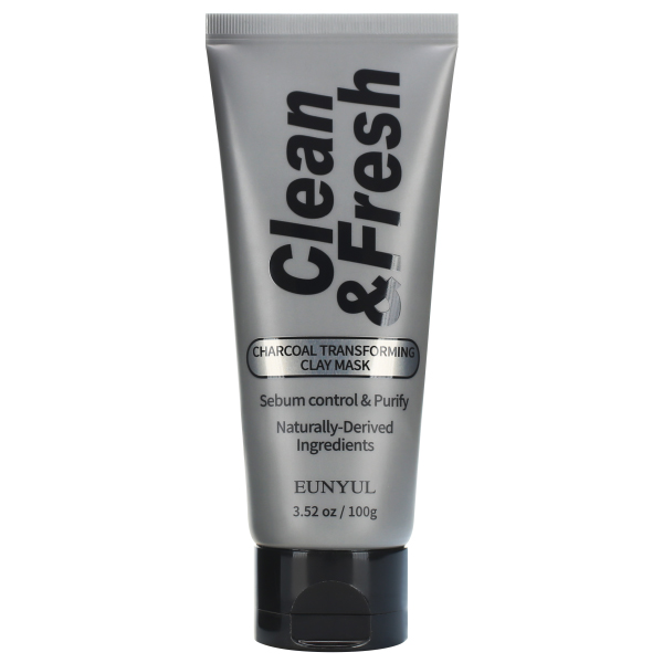 Глиняная маска-трансформер с древесным углем Eunyul Clean & Fresh Charcoal Transforming Clay Mask, 100g
Глиняная маска-трансформер с древесным углем Eunyul Clean & Fresh Charcoal Transforming Clay Mask, 100g
