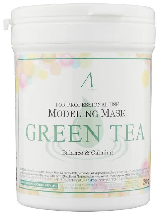Маска альгинатная с экстрактом зеленого чая (банка) Anskin Green Tea Modeling Mask, container 240гр
Маска альгинатная с экстрактом зеленого чая (банка) Anskin Green Tea Modeling Mask, container 240гр
