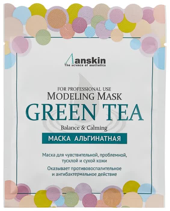 Маска альгинатная с экстрактом зеленого чая (саше) Anskin Green Tea Modeling Mask, Refill 25гр
Маска альгинатная с экстрактом зеленого чая (саше) Anskin Green Tea Modeling Mask, Refill 25гр