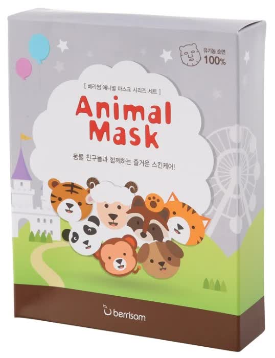 Маска тканевая набор Animal Mask Series 7p Set 25мл
Маска тканевая набор Animal Mask Series 7p Set 25мл