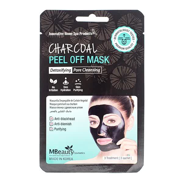 Маска-пленка с древесным углем для очищения пор MBeauty Charcoal Peel Off Mask, 7г х 3шт
Маска-пленка с древесным углем для очищения пор MBeauty Charcoal Peel Off Mask, 7г х 3шт