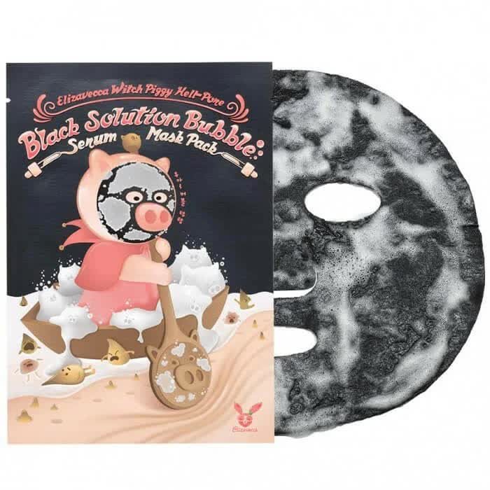 Маска для лица кислородная Elizavecca Witch Piggy Hell Pore Black Solution Bubble Serum Mask Pack 28гр
Маска для лица кислородная Elizavecca Witch Piggy Hell Pore Black Solution Bubble Serum Mask Pack 28гр