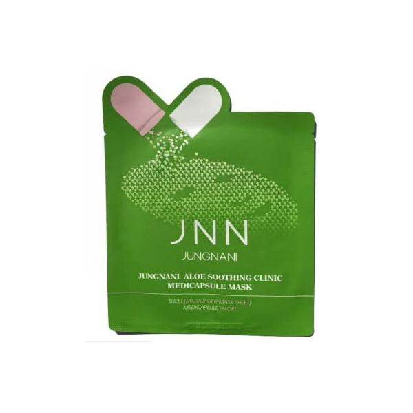 Маска тканевая с алое JNN Jungnani Aloe Soothing Clinic Medicapsule Mask 23мл
Маска тканевая с алое JNN Jungnani Aloe Soothing Clinic Medicapsule Mask 23мл