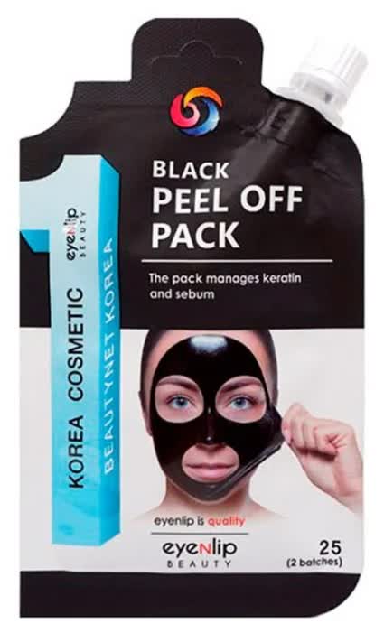 Маска-пленка очищающая Eyenlip Black Peel Off Pack 25гр
Маска-пленка очищающая Eyenlip Black Peel Off Pack 25гр