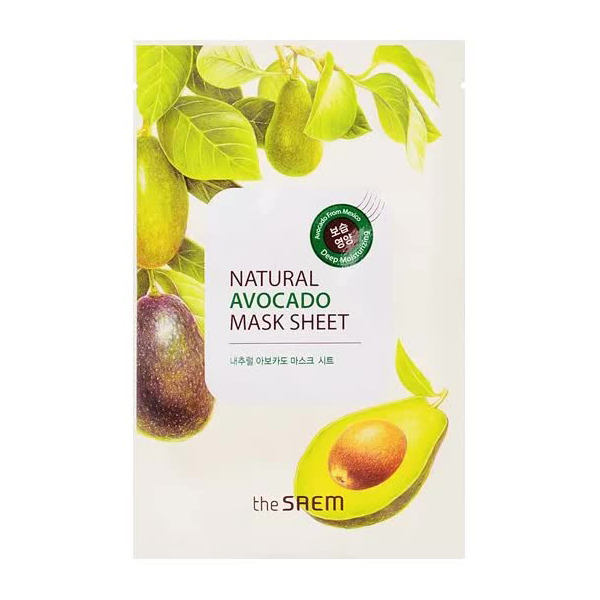 Маска тканевая с экстрактом авокадо The Saem Natural Avocado Mask Sheet 21 мл
Маска тканевая с экстрактом авокадо The Saem Natural Avocado Mask Sheet 21 мл