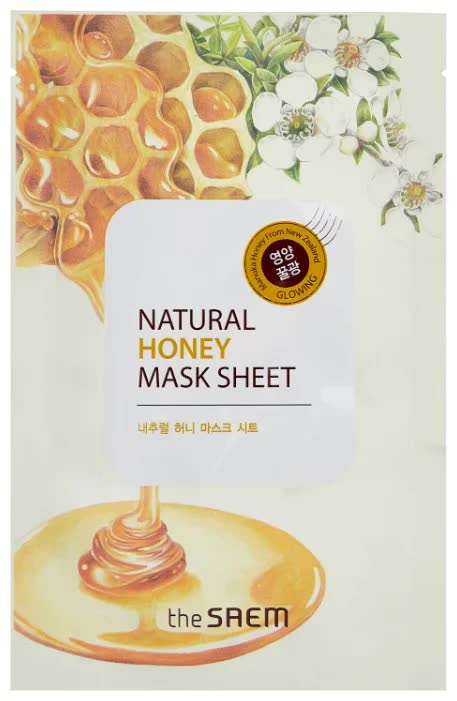 Маска тканевая с экстрактом меда The Saem Natural Honey Mask Sheet 21 мл
Маска тканевая с экстрактом меда The Saem Natural Honey Mask Sheet 21 мл