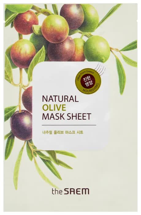 Маска тканевая с экстрактом оливы The Saem Natural Olive Mask Sheet 21 мл
Маска тканевая с экстрактом оливы The Saem Natural Olive Mask Sheet 21 мл