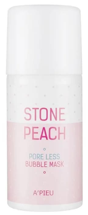 Маска для лица кислородная A'PIEU Stone Peach Pore Less Bubble Mask 60 г
Маска для лица кислородная A'PIEU Stone Peach Pore Less Bubble Mask 60 г