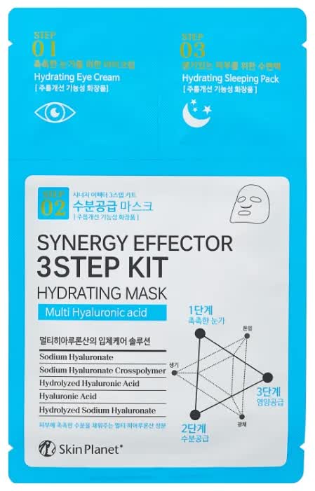 Комплекс для ухода за лицом Mijin Cosmetics Skin Planet synergy effector 3step kit Hydrating Mask
Комплекс для ухода за лицом Mijin Cosmetics Skin Planet synergy effector 3step kit Hydrating Mask
