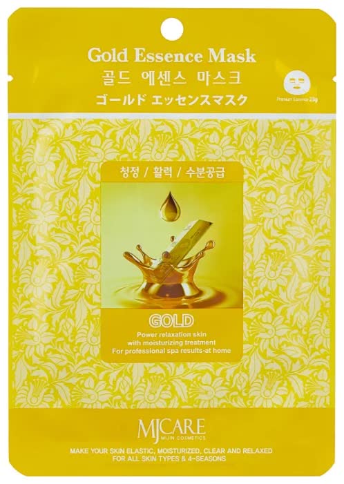 Маска тканевая для лица Mijin Cosmetics Gold Essence Mask 23 г
Маска тканевая для лица Mijin Cosmetics Gold Essence Mask 23 г