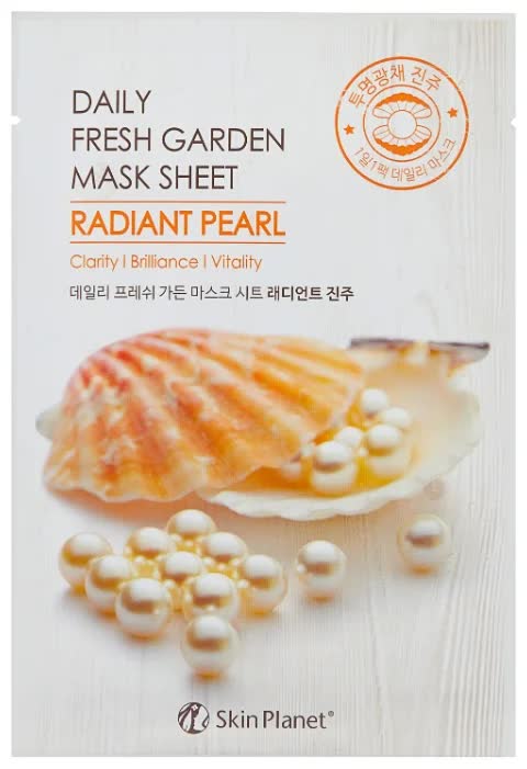 Маска тканевая для лица Mijin Cosmetics Skin Planet Daily Fresh Garden Mask Sheet Radiant Pearl 25 г
Маска тканевая для лица Mijin Cosmetics Skin Planet Daily Fresh Garden Mask Sheet Radiant Pearl 25 г
