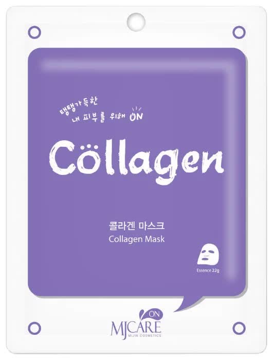 Маска тканевая для лица с коллагеном Mijin Cosmetics MJ on Collagen mask pack 22 г
Маска тканевая для лица с коллагеном Mijin Cosmetics MJ on Collagen mask pack 22 г