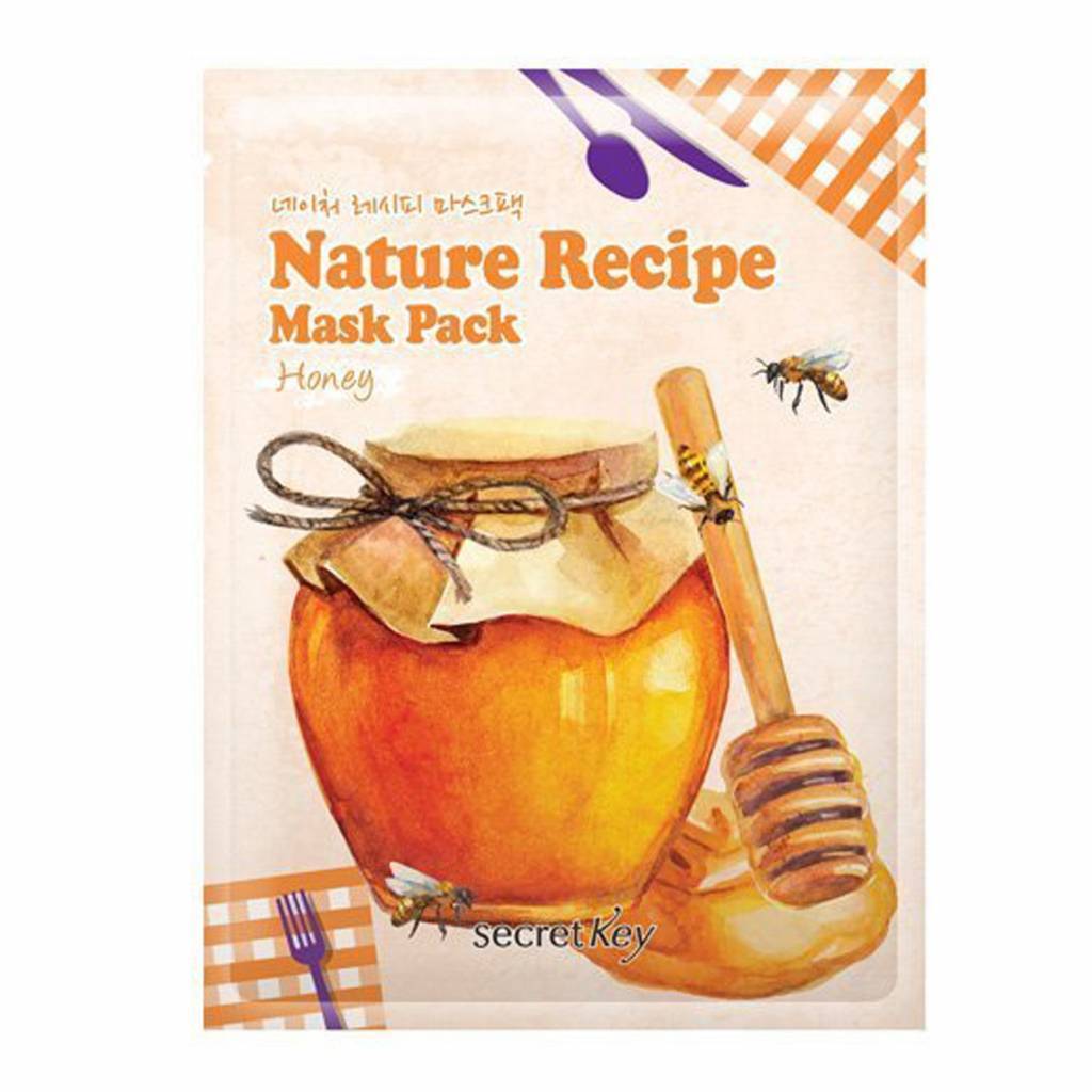 Маска тканевая медовая Secret Key Nature Recipe Mask Pack Honey 20 г
Маска тканевая медовая Secret Key Nature Recipe Mask Pack Honey 20 г