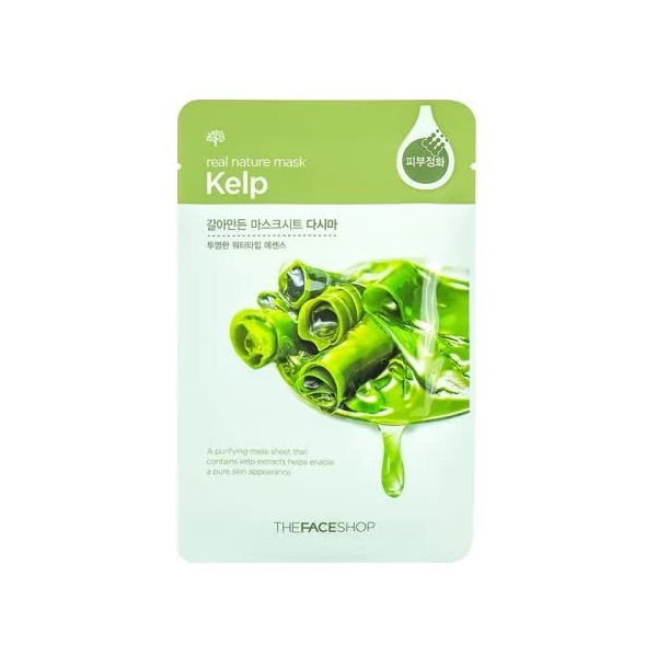 Маска для лица тканевая The Face Shop Real Nature Mask Sheet Kelp 2017
Маска для лица тканевая The Face Shop Real Nature Mask Sheet Kelp 2017