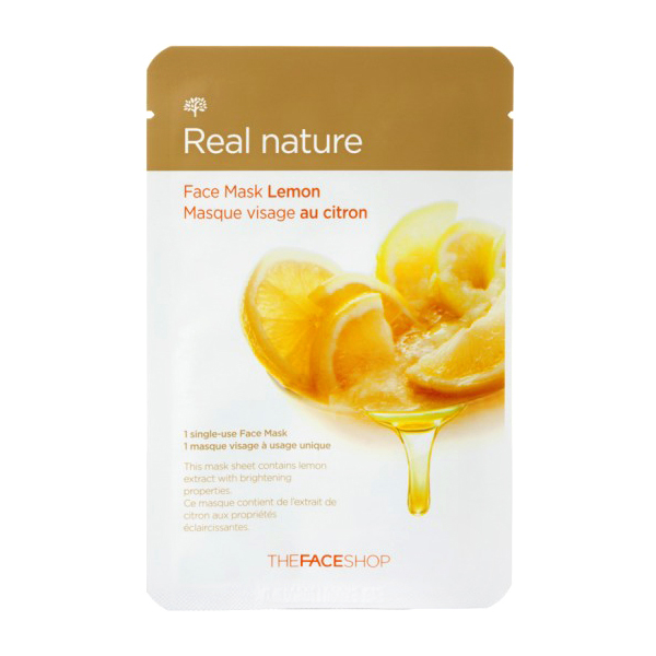Маска для лица тканевая The Face Shop Real Nature Mask Sheet Lemon 2017
Маска для лица тканевая The Face Shop Real Nature Mask Sheet Lemon 2017