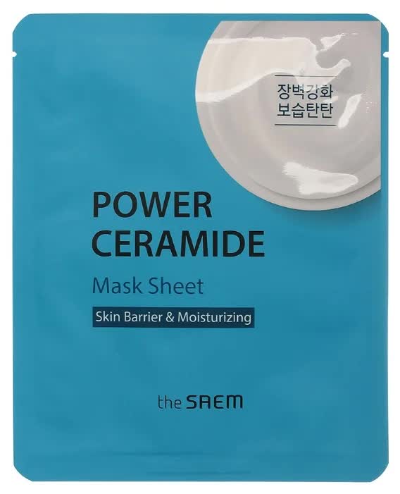 Маска на тканевой основе для лица The Saem Power Ceramide Mask Sheet 28 г
Маска на тканевой основе для лица The Saem Power Ceramide Mask Sheet 28 г