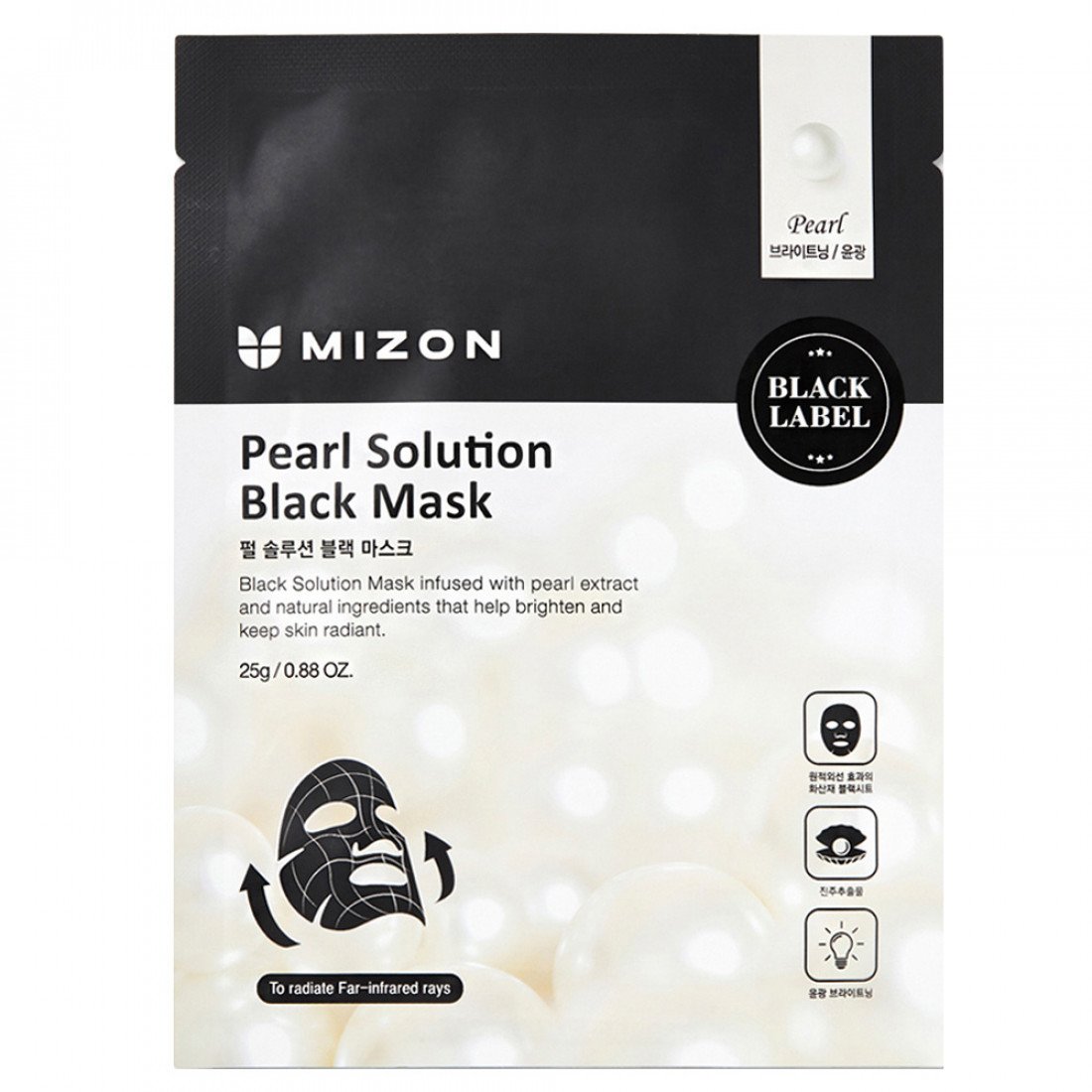 Маска для лица с жемчугом Mizon Pearl Solution Black Mask
Маска для лица с жемчугом Mizon Pearl Solution Black Mask