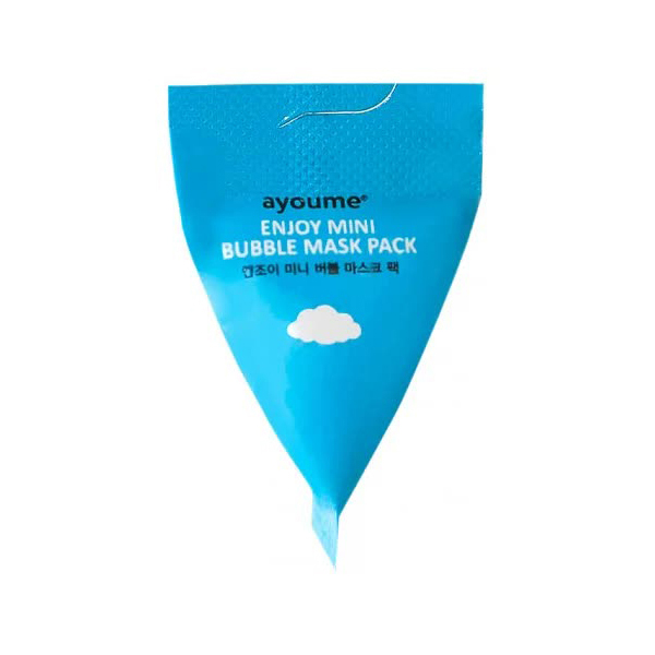 Маска для лица пузырьковая AYOUME ENJOY MINI BUBBLE MASK PACK 1шт*3гр.
Маска для лица пузырьковая AYOUME ENJOY MINI BUBBLE MASK PACK 1шт*3гр.