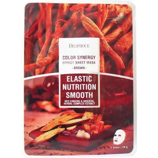 Маска тканевая на основе восточных трав и корня женьшеня DEOPROCE COLOR SYNERGY EFFECT SHEET MASK BROWN 20g 20гр
Маска тканевая на основе восточных трав и корня женьшеня DEOPROCE COLOR SYNERGY EFFECT SHEET MASK BROWN 20g 20гр
