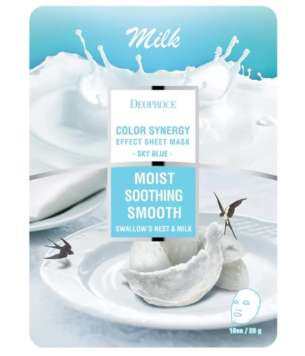 Маска для лица на тканевой основе DEOPROCE COLOR SYNERGY EFFECT SHEET MASK SKY BLUE 20g 20гр
Маска для лица на тканевой основе DEOPROCE COLOR SYNERGY EFFECT SHEET MASK SKY BLUE 20g 20гр