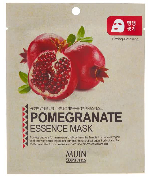 Маска тканевая для лица Гранат POMEGRANATE ESSENCE MASK 25гр
Маска тканевая для лица Гранат POMEGRANATE ESSENCE MASK 25гр