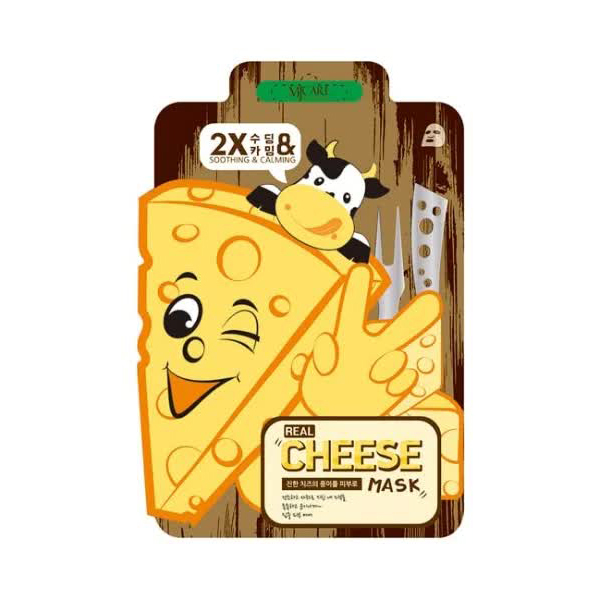 Маска тканевая успокаивающая Mj care Real Cheese Calming & Soothing Mask
Маска тканевая успокаивающая Mj care Real Cheese Calming & Soothing Mask