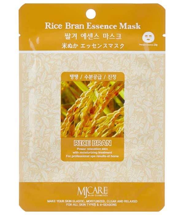Маска тканевая для лица Рисовые отруби Rice Bran Essence Mask 23гр
Маска тканевая для лица Рисовые отруби Rice Bran Essence Mask 23гр