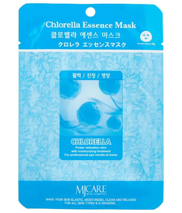 Маска тканевая для лица Хлорелла Chlorella Essence Mask 23гр
Маска тканевая для лица Хлорелла Chlorella Essence Mask 23гр