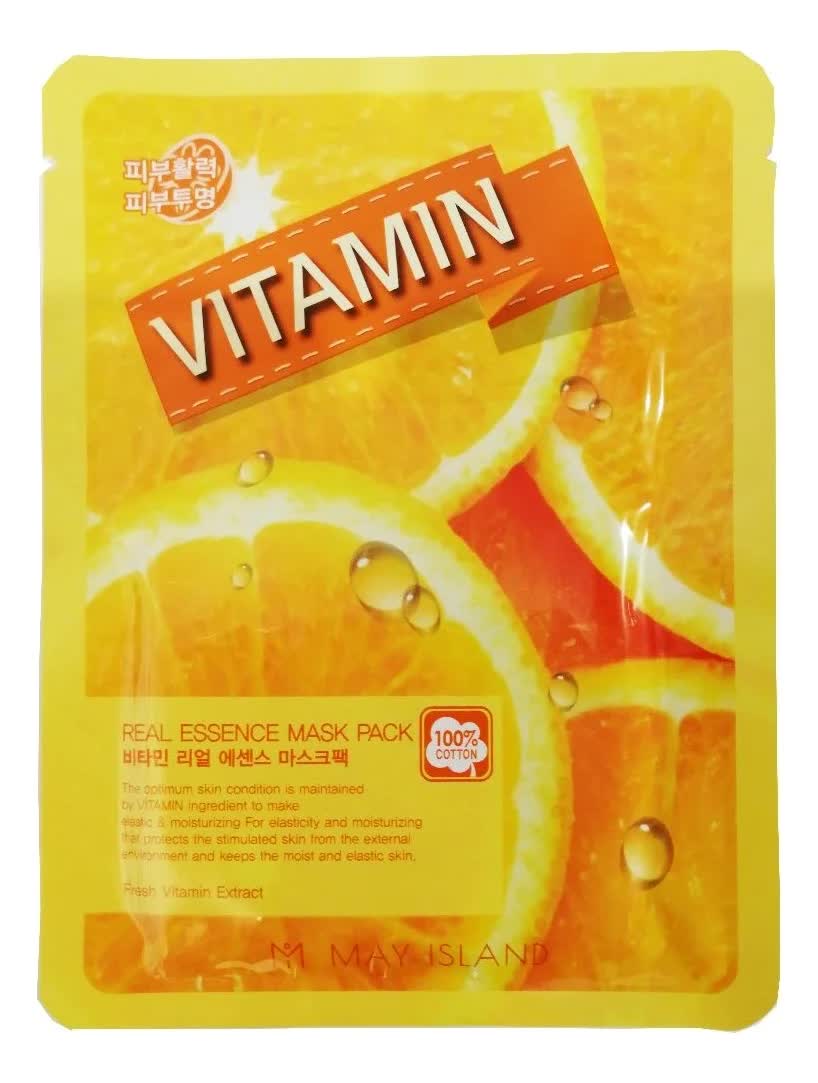 Маска для лица тканевая Real Essence Vitamin Mask Pack 25мл
Маска для лица тканевая Real Essence Vitamin Mask Pack 25мл