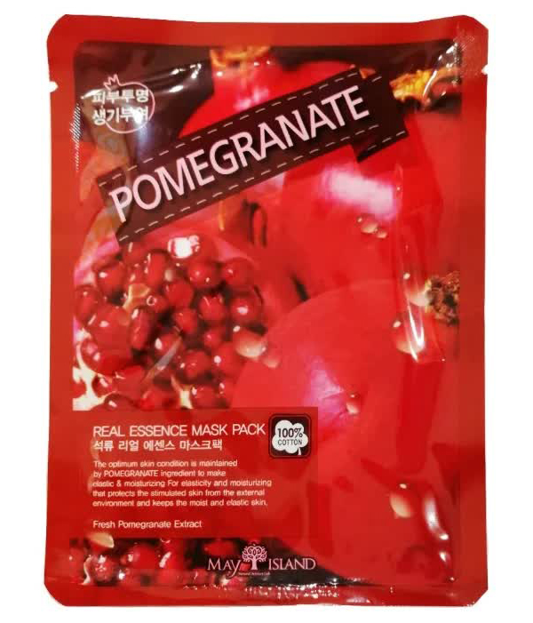 Маска для лица тканевая Real Essence Pomegranate Mask Pack 25мл
Маска для лица тканевая Real Essence Pomegranate Mask Pack 25мл