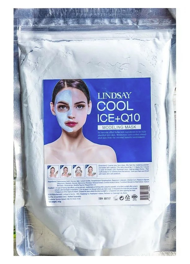 Альгинатная маска c коэнзимом Cool Ice+Q10 Modeling Mask
Альгинатная маска c коэнзимом Cool Ice+Q10 Modeling Mask