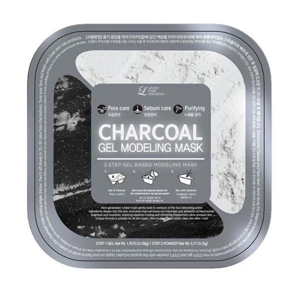 Альгинатная маска с древесным углем (пудра+гель) Charcoal Gel Modeling Mask
Альгинатная маска с древесным углем (пудра+гель) Charcoal Gel Modeling Mask