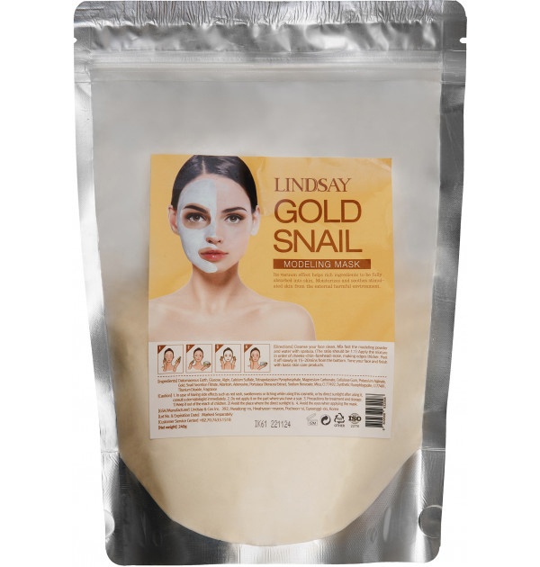 Альгинатная маска с муцином золотой улитки Gold Snail Modeling Mask
Альгинатная маска с муцином золотой улитки Gold Snail Modeling Mask