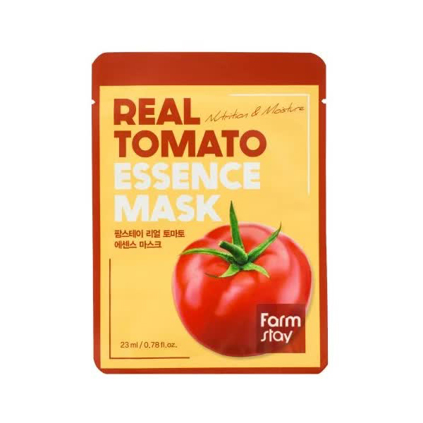 Тканевая маска для лица с экстрактом томата Real Tomato Essence Mask
Тканевая маска для лица с экстрактом томата Real Tomato Essence Mask