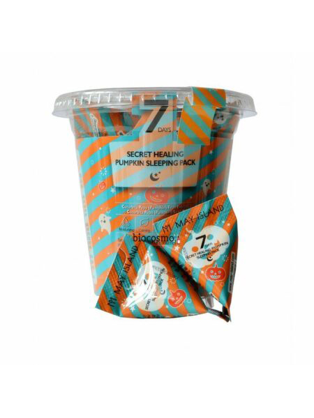 МСЛ 7Days Набор ночных масок для лица Secret Healing Pumpkin Sleeping Pack 5гр*12шт
МСЛ 7Days Набор ночных масок для лица Secret Healing Pumpkin Sleeping Pack 5гр*12шт