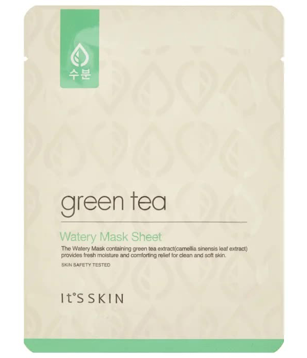 It's Skin Тканевая маска для жирной и комбинированной кожи с зеленым чаем Green Tea Watery Mask Sheet, 17 г
It's Skin Тканевая маска для жирной и комбинированной кожи с зеленым чаем Green Tea Watery Mask Sheet, 17 г