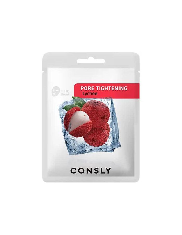 Сужающая поры тканевая маска с экстрактом личи, 20мл, CONSLY Lychee Pore-Tightening Mask Pack, 20ml
Сужающая поры тканевая маска с экстрактом личи, 20мл, CONSLY Lychee Pore-Tightening Mask Pack, 20ml