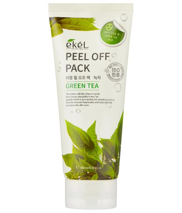 EKEL Маска-пленка с экстрактом зеленого чая Peel off pack Green Tea, 180мл
EKEL Маска-пленка с экстрактом зеленого чая Peel off pack Green Tea, 180мл