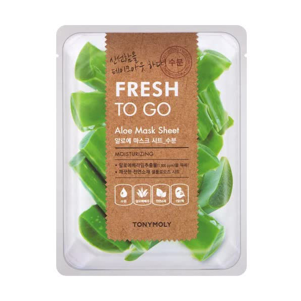 TONYMOLY Освежающая тканевая маска для лица с экстрактом алое вера FRESH TO GO Aloe Mask Sheet, 22г
TONYMOLY Освежающая тканевая маска для лица с экстрактом алое вера FRESH TO GO Aloe Mask Sheet, 22г