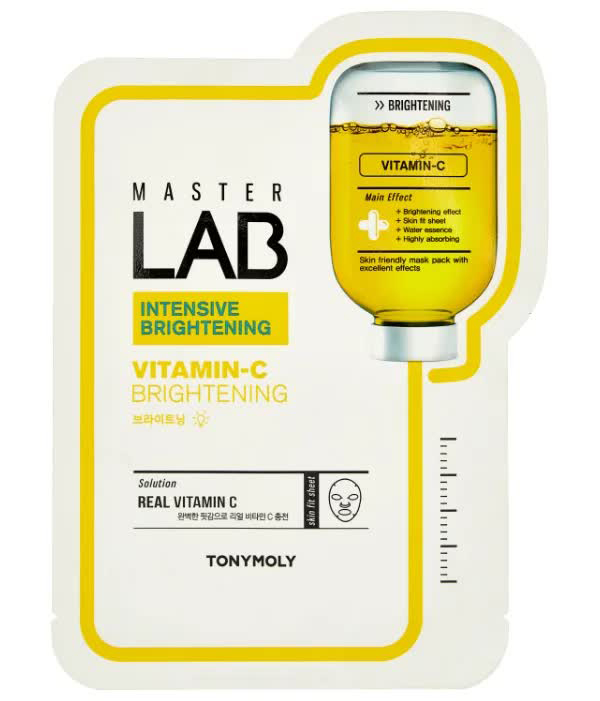 TONYMOLY Тканевая маска для лица с витамином С MASTER LAB REAL VITAMIN C, 19г
TONYMOLY Тканевая маска для лица с витамином С MASTER LAB REAL VITAMIN C, 19г