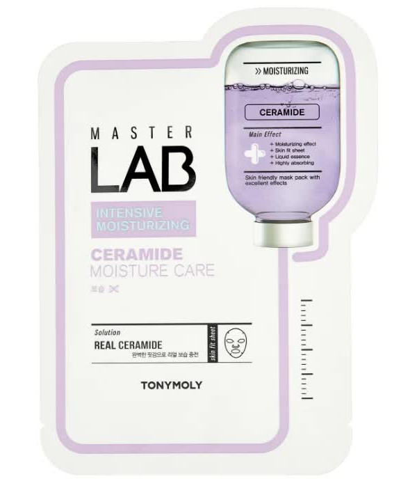 TONYMOLY Тканевая маска для лица с керамидами MASTER LAB REAL CERAMIDE, 19г
TONYMOLY Тканевая маска для лица с керамидами MASTER LAB REAL CERAMIDE, 19г