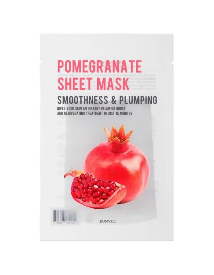 Тканевая маска с экстрактом граната, 22мл, EUNYUL EUNYUL Purity Pomegranate Sheet Mask, 22ml
Тканевая маска с экстрактом граната, 22мл, EUNYUL EUNYUL Purity Pomegranate Sheet Mask, 22ml