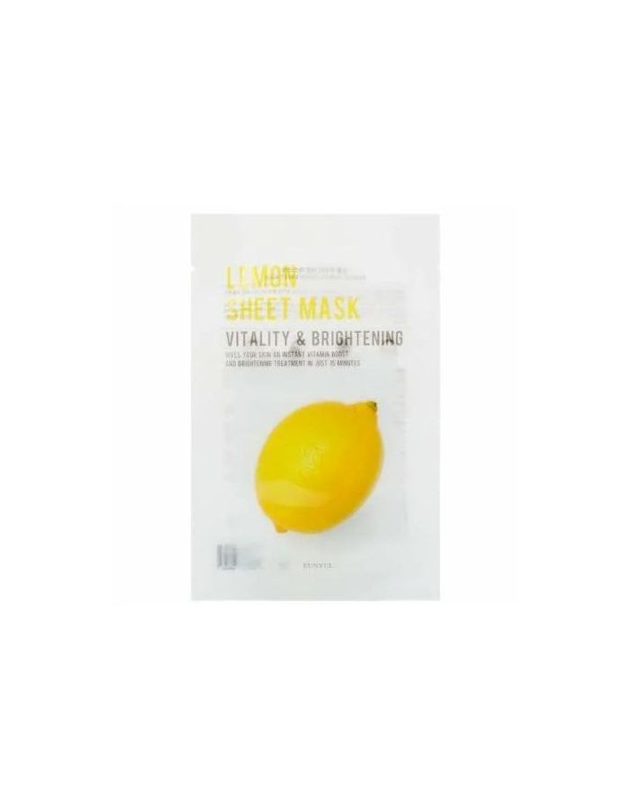 Тканевая маска с экстрактом лимона, 22мл, EUNYUL EUNYUL Purity Lemon Sheet Mask, 22ml
Тканевая маска с экстрактом лимона, 22мл, EUNYUL EUNYUL Purity Lemon Sheet Mask, 22ml