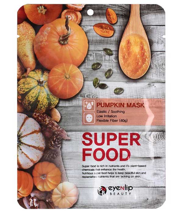 ENL SUPER FOOD Маска для лица тканевая EYENLIP SUPER FOOD PUMPKIN MASK 23мл
ENL SUPER FOOD Маска для лица тканевая EYENLIP SUPER FOOD PUMPKIN MASK 23мл