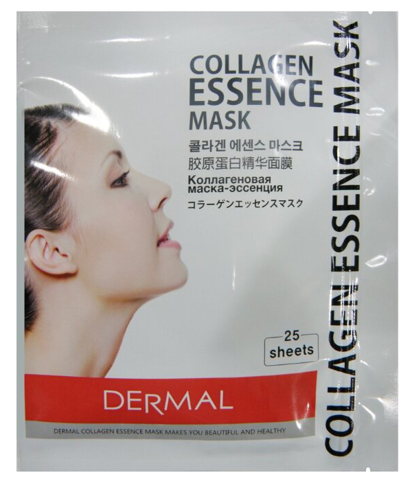 Dermal Тканевая маска Collagen Essence Mask, коллаген, 23 мл
Dermal Тканевая маска Collagen Essence Mask, коллаген, 23 мл