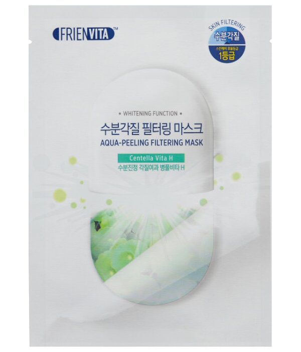 FRIENVITA Отшелушивающая маска-фильтр с витамином H и центеллой Aqua-Peeling, 25 г
FRIENVITA Отшелушивающая маска-фильтр с витамином H и центеллой Aqua-Peeling, 25 г