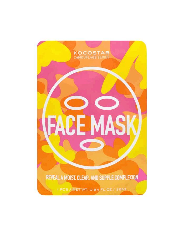 Kocostar Маска для лица с лифтинг-эффектом Camouflage, 25 мл
Kocostar Маска для лица с лифтинг-эффектом Camouflage, 25 мл