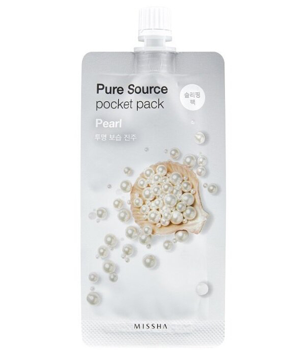 Маска для лица MISSHA Pure Source Pocket Pack (Pearl) 10 мл
Маска для лица MISSHA Pure Source Pocket Pack (Pearl) 10 мл